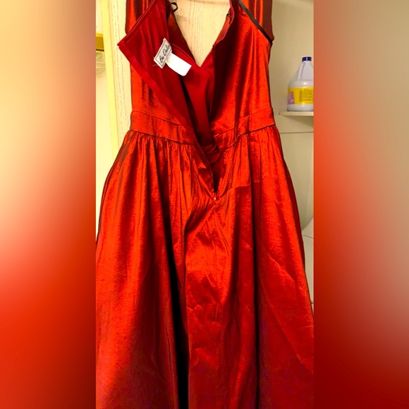 B Darlin Dress, Red Ball Gown from Dillards - Picture 4 of 7